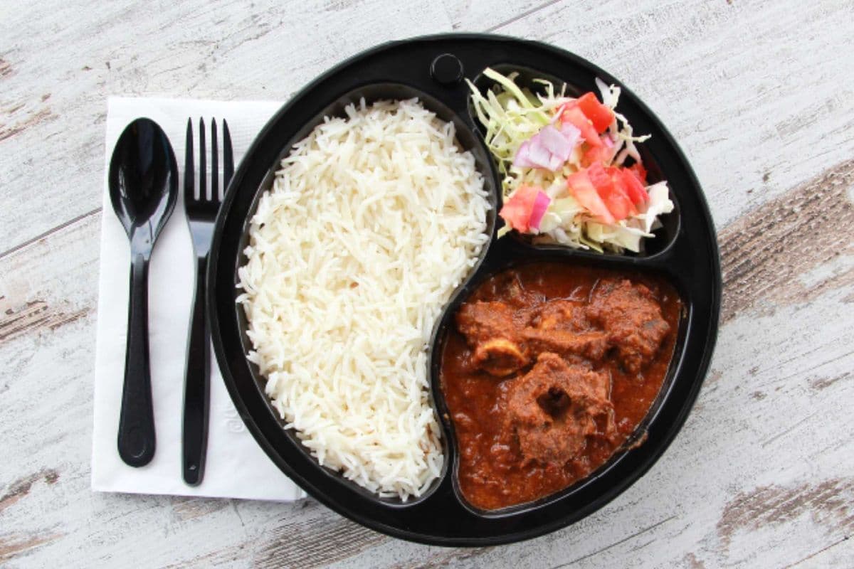 Lamb Curry Rice Bowl