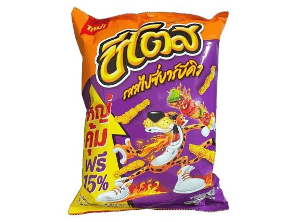 Cheetos Corn Snack Spicy Bbq Flavor (18g)