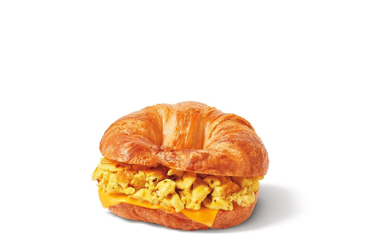 Scrambled Egg Loaded Croissant