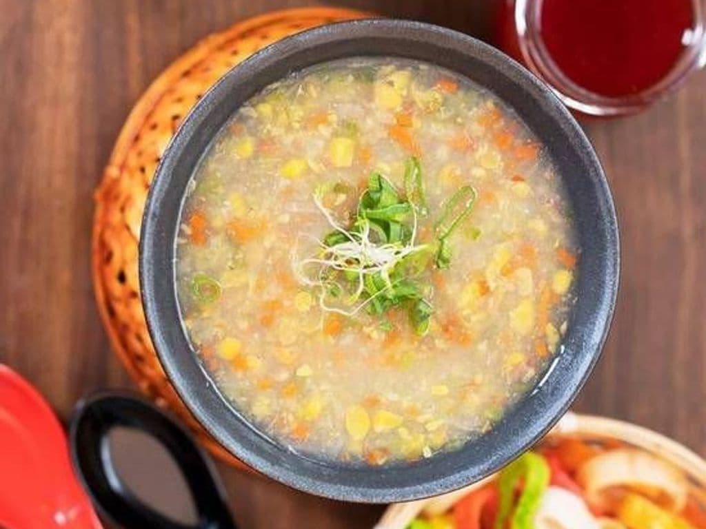 Creamy Sweet Corn Chicken Soup