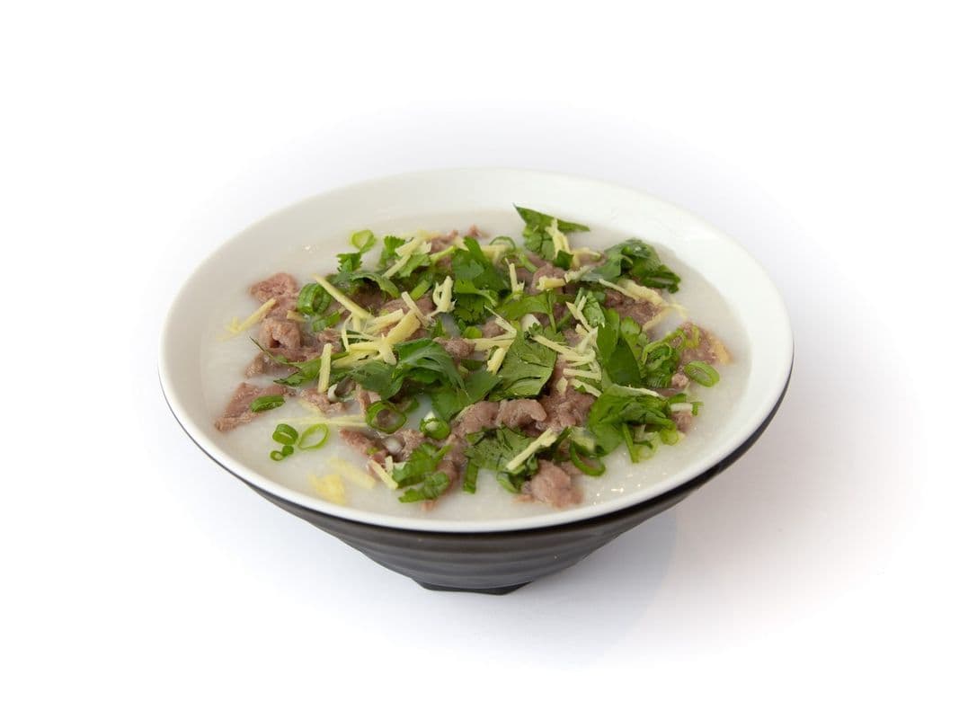 C2 Fresh beef sliced Congee / 牛肉粥 C2