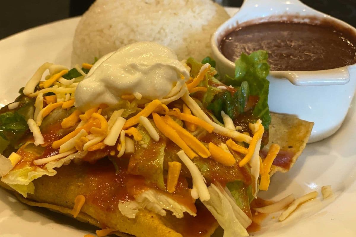 Beef Fried Taco Combo