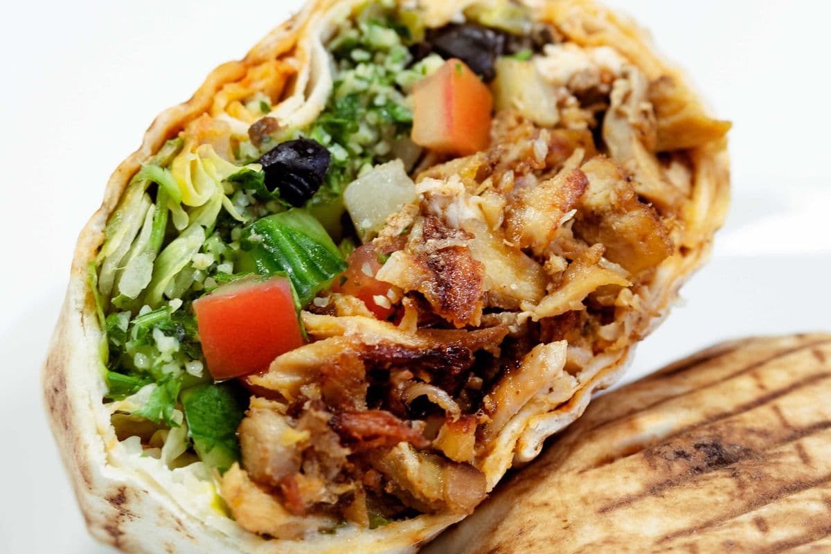 Sunrise pita melt donair (9 inch)