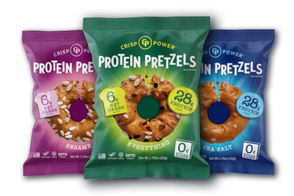 Crisp Power Keto Protein Pretzels