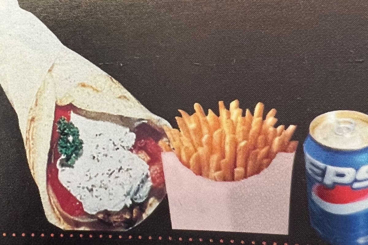 Trio pita au poulet ou gyros
