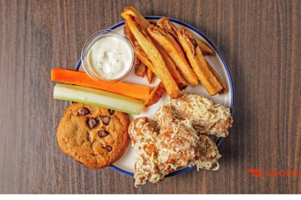 Kids Meal-Wings (4 pcs)
