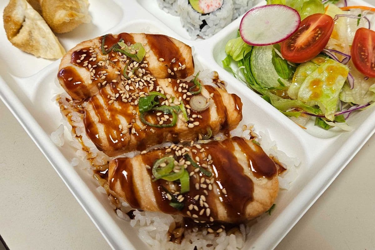 Salmon Bento
