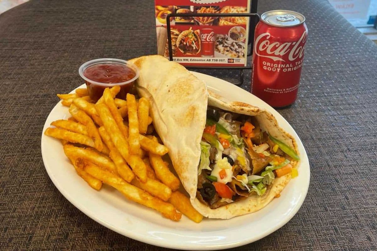 Jumbo Mixed Donair Combo