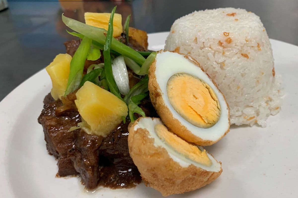 Tropical Adobo Meal