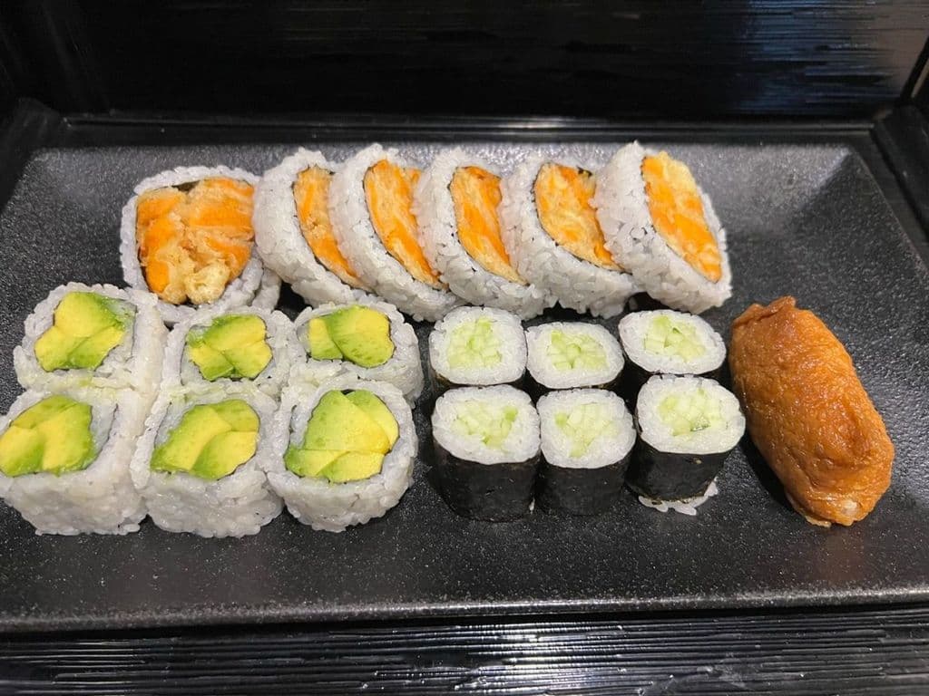 Vegetarian Roll Combo