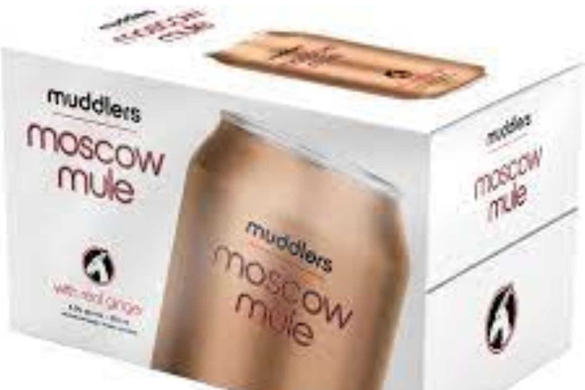 MUDDLERS - VODKA MULE 6 CANS (1 x 6 CANS)