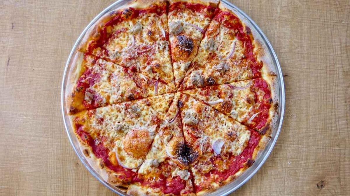 14" New York Pizza - Italian Sausage