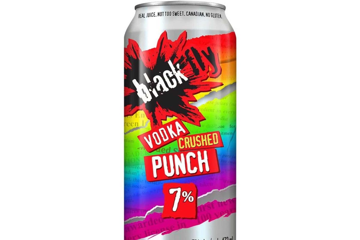 Black Fly Vodka Crushed Punch (1 x 473 ml Can)
