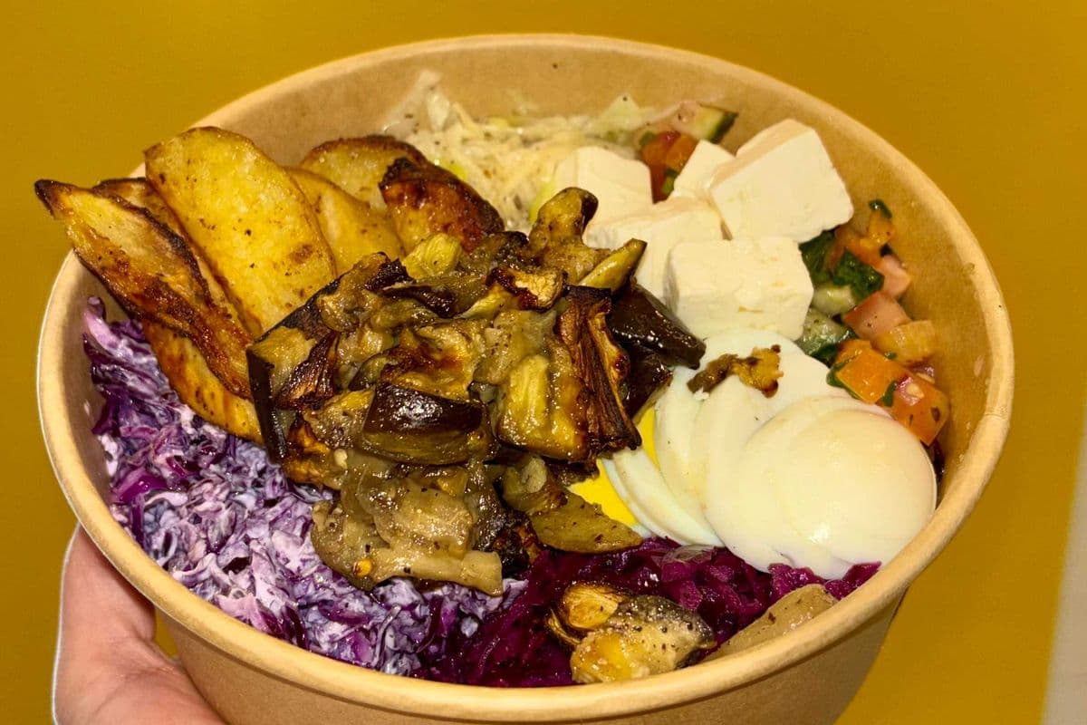 Baked Eggplant Plate