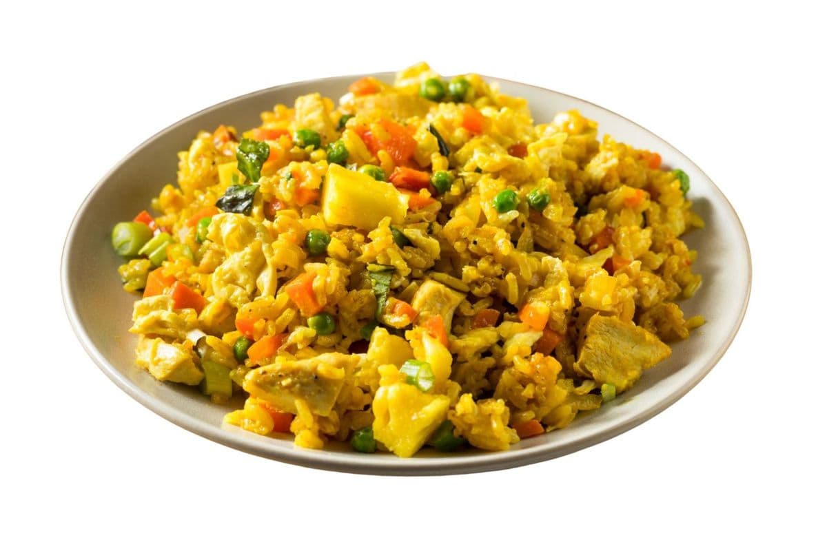 P4. Riz frit à l'ananas / P4. Fried Rice with Pineapple