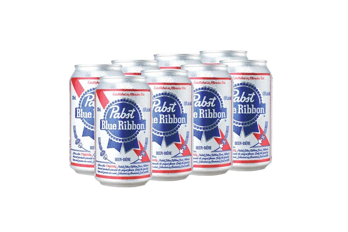 Pabst Blue Ribbon (8 x 355ml cans)