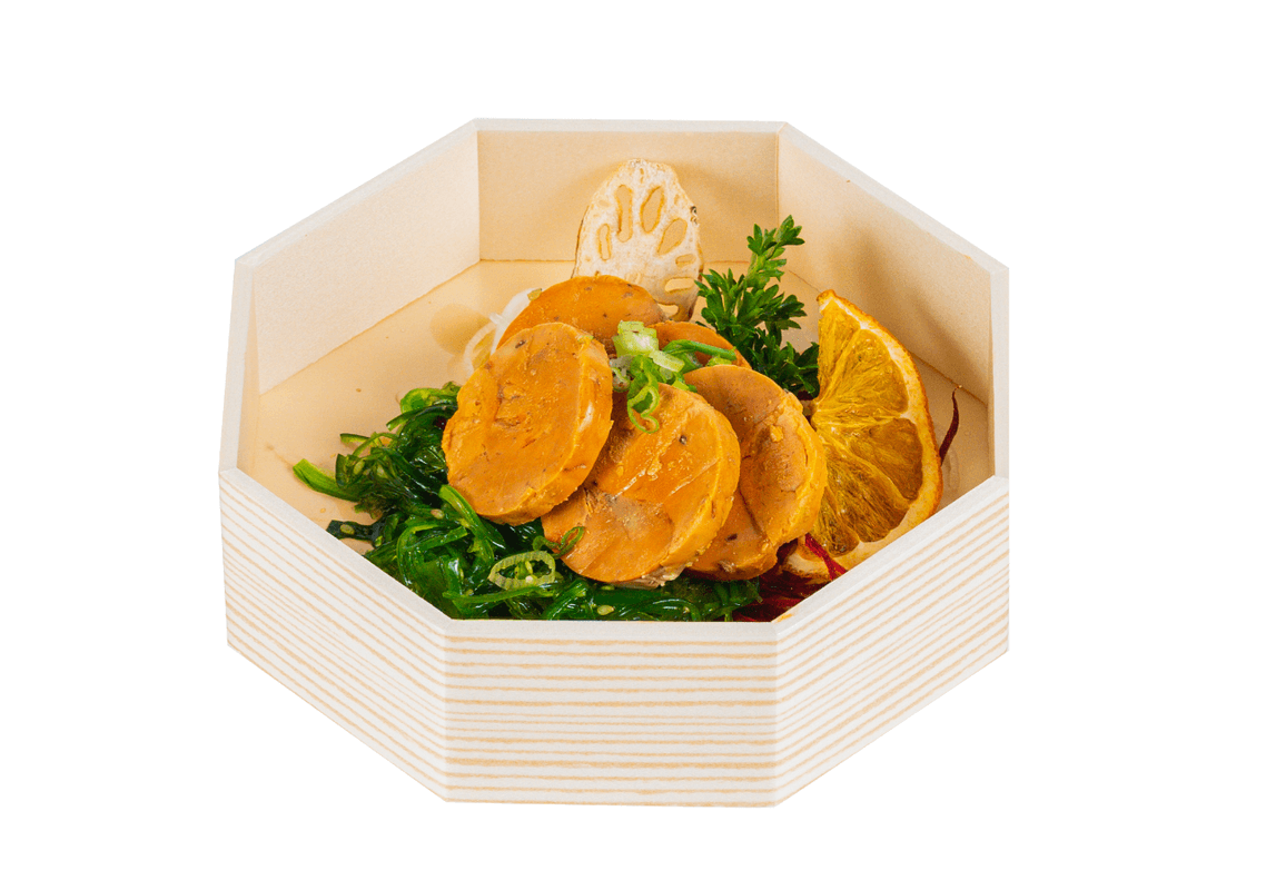 Ankimo and Wakame Salad