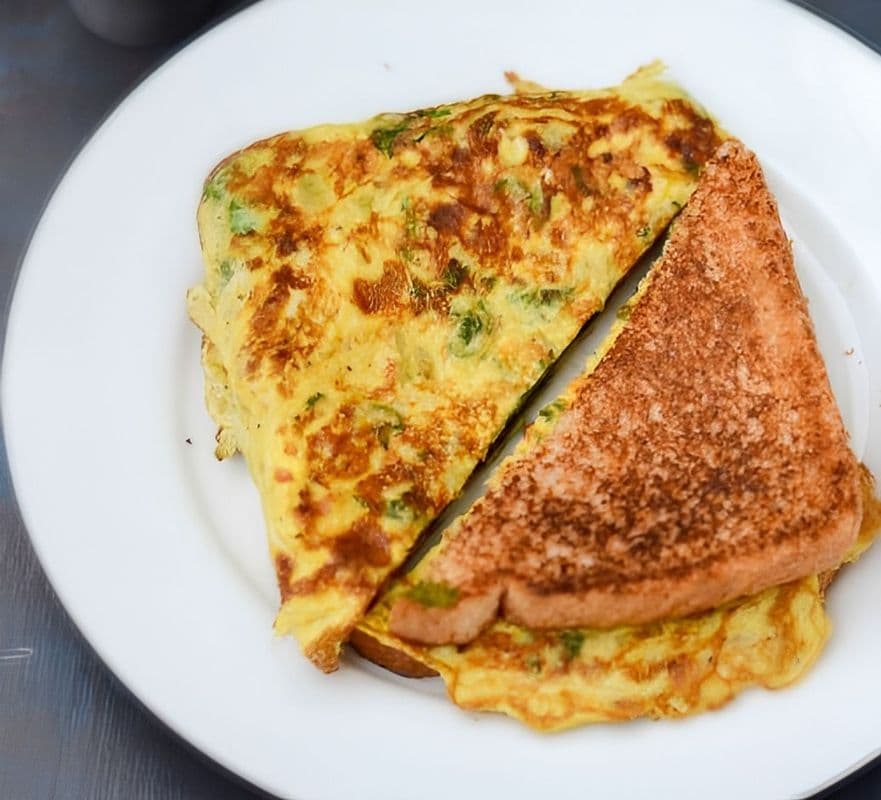 Bread Omelette Breakfast