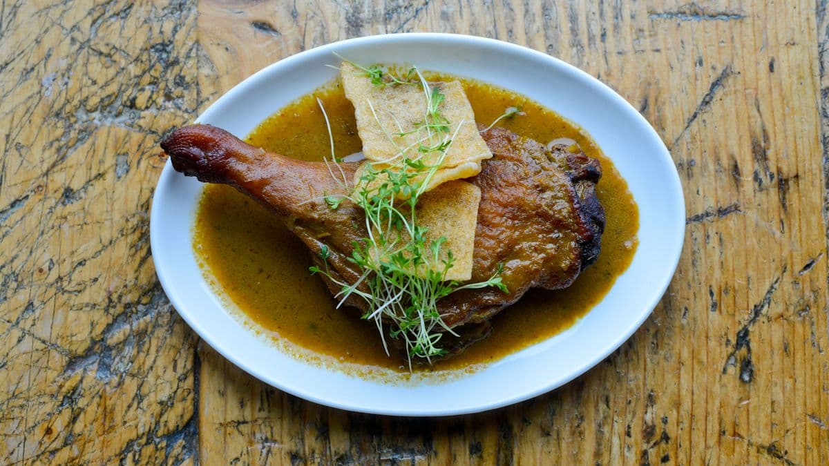 Braised Duck Leg