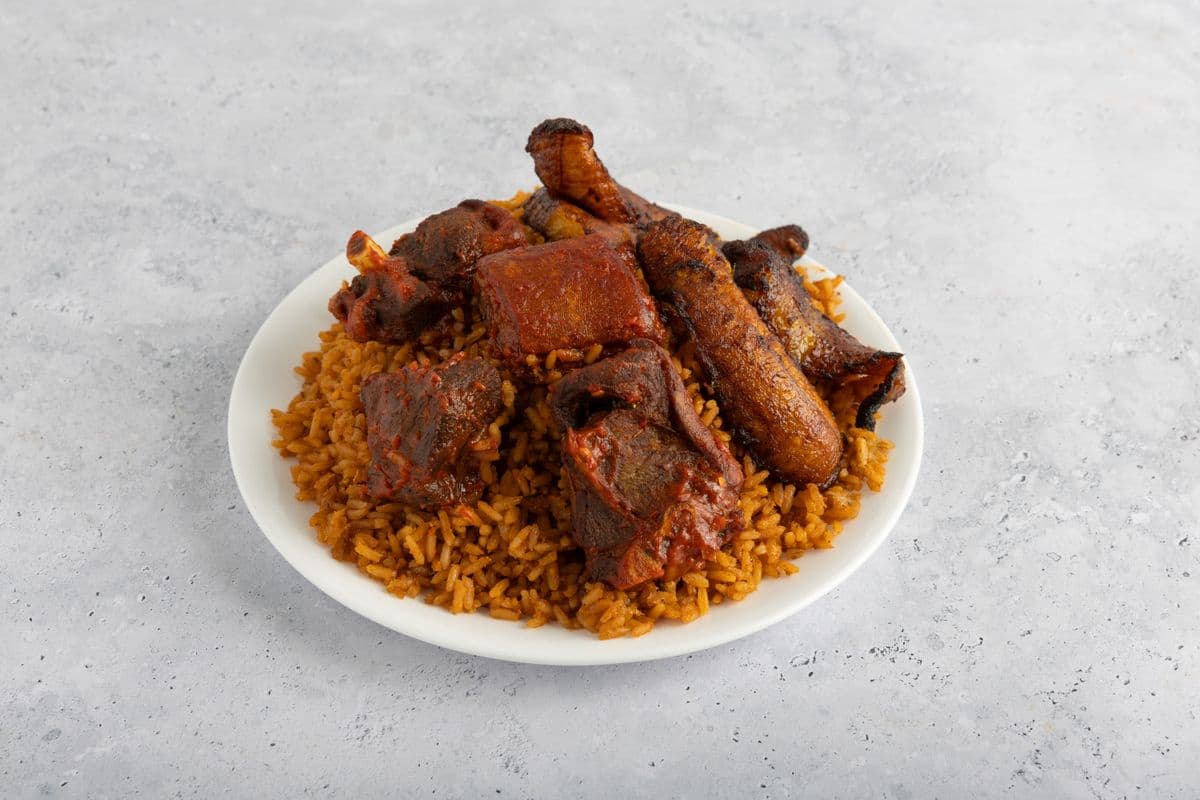 Jollof Rice with Chicken