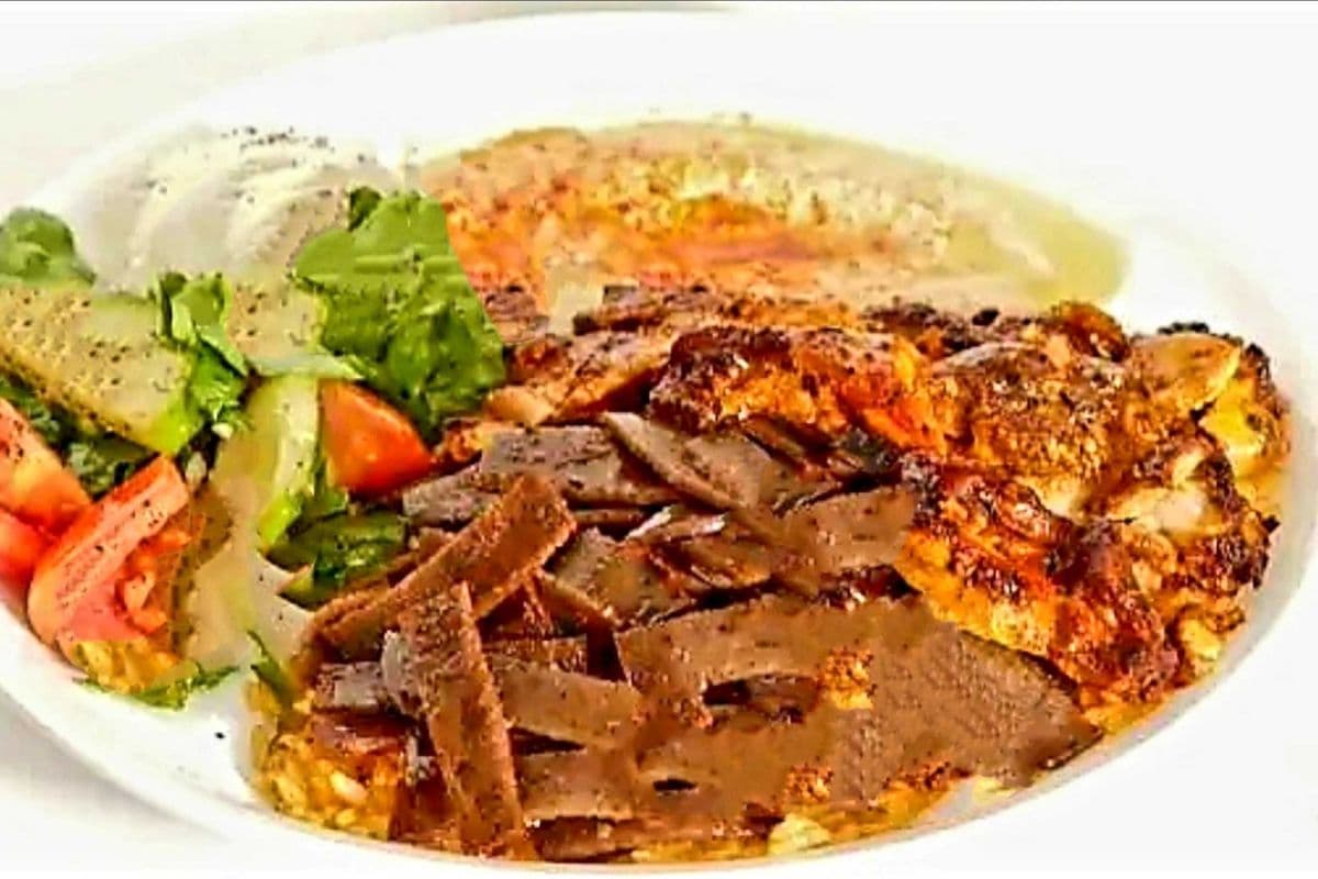 Mixed Chicken and Lamb Plate