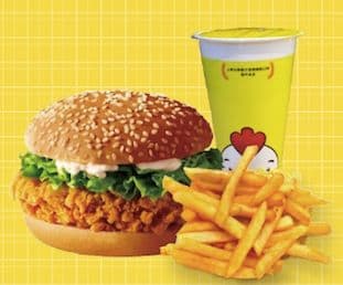 Chicken Burger Combo