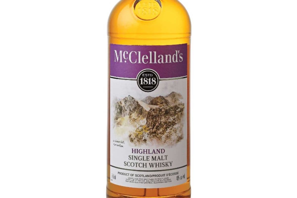 McClelland's Highland Single Malt (1 x 750 ml)