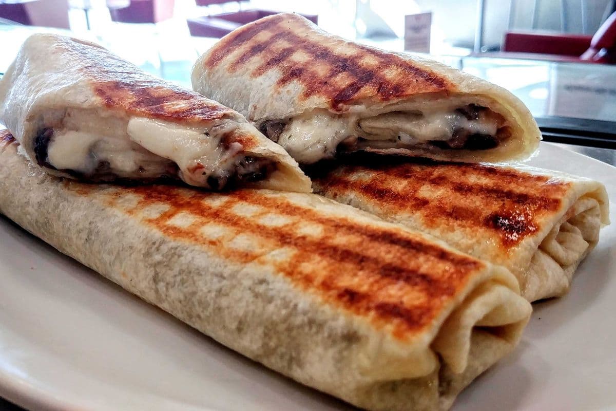 Vegetarian Wrap - Mushrooms
