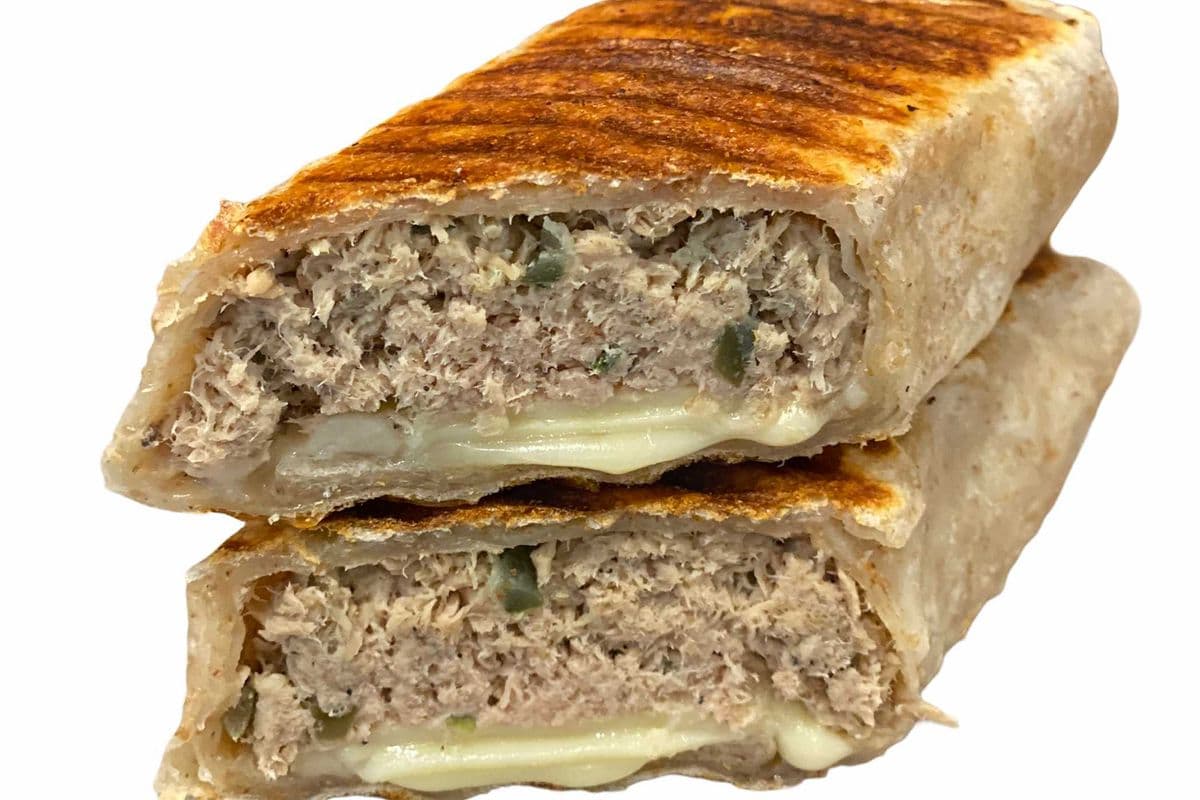 Wrap au thon et fromage suisse / Tuna Wrap and Swiss Cheese