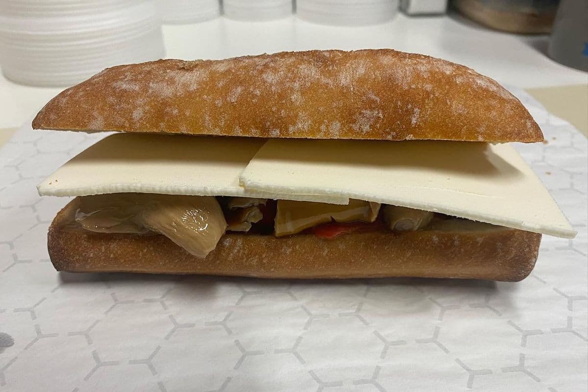 Italian Vegan - Six Inch Pressed Panini