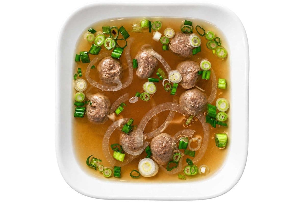 6. Beef Ball Soup