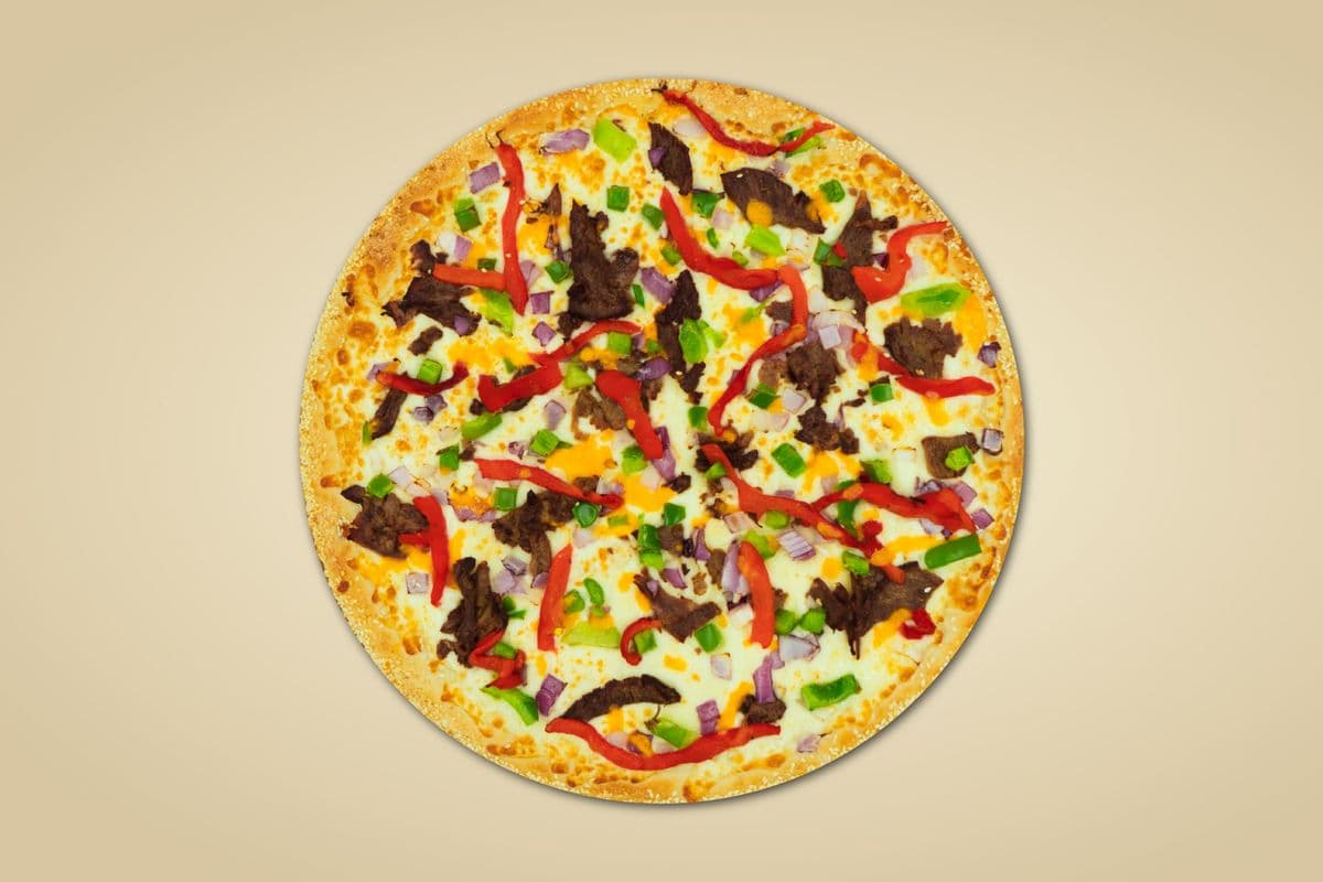 24. 12" Medium Philly's Beef Pizza