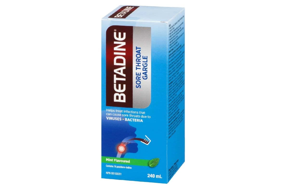 BETADINE SORE THROAT GARGLE 240 ML PACK (240 ML)