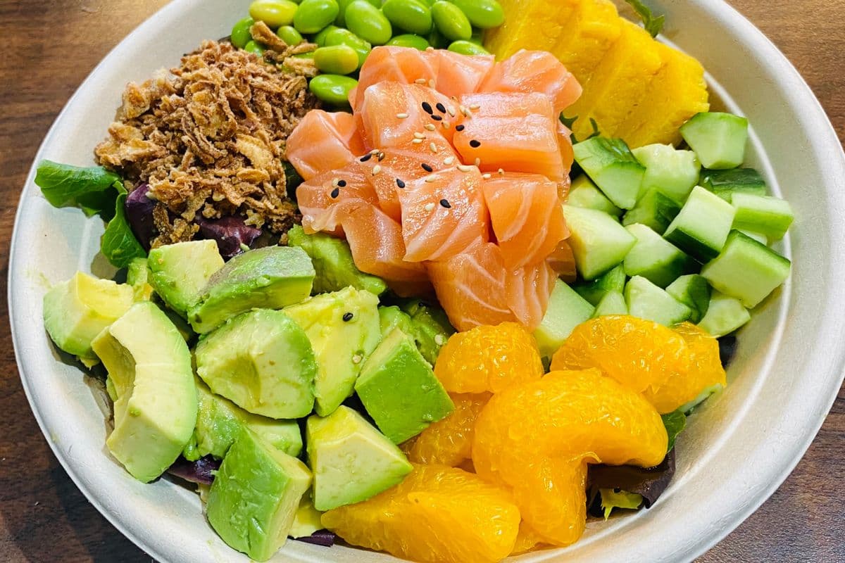 Classic Salmon Poke Bowl