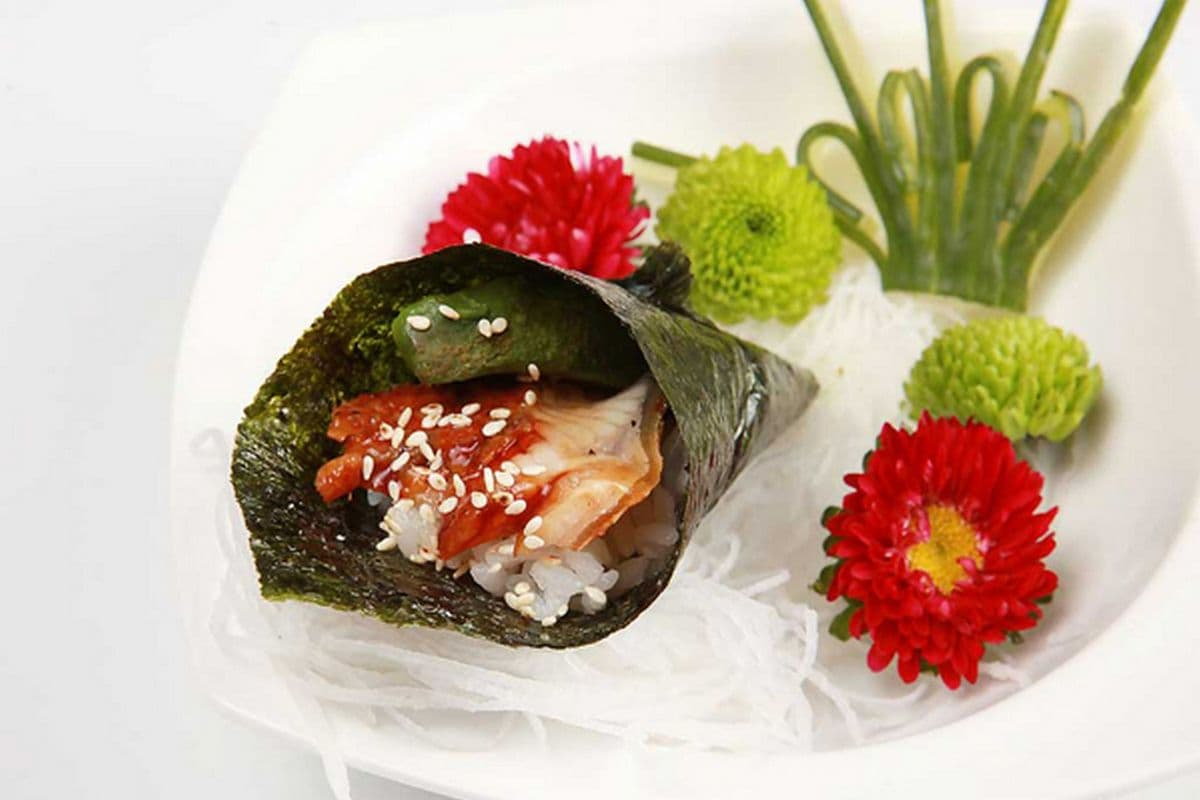 K13. BBQ Eel Hand Roll