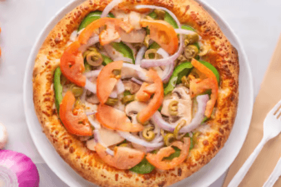 Petite pizza 10" végétarienne / Small 10" Vegetarian Pizza