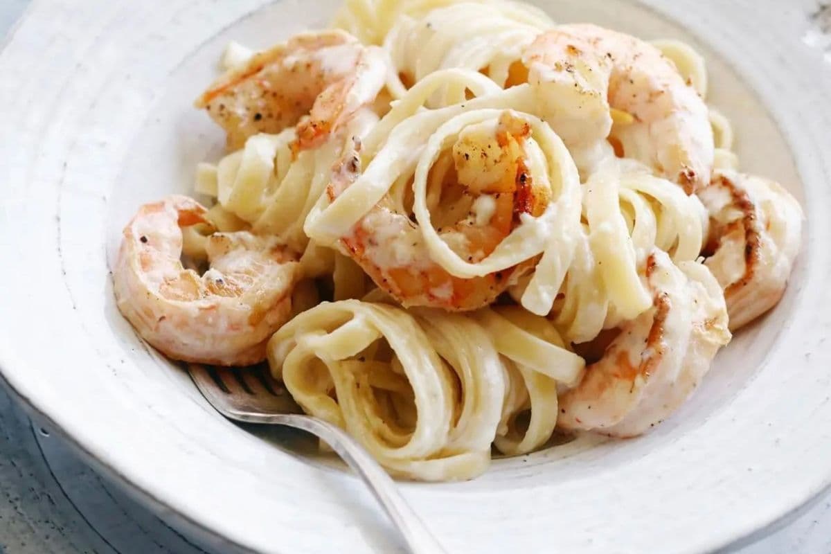 Fettuccine Shrimp
