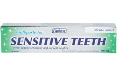 Option+ Toothpaste for Sensitive Teeth (100 ml)