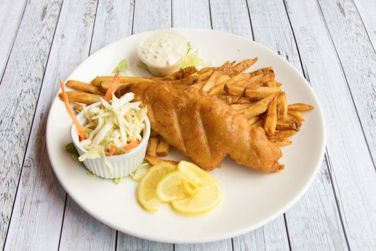 Beer-Battered Fish and Chips
