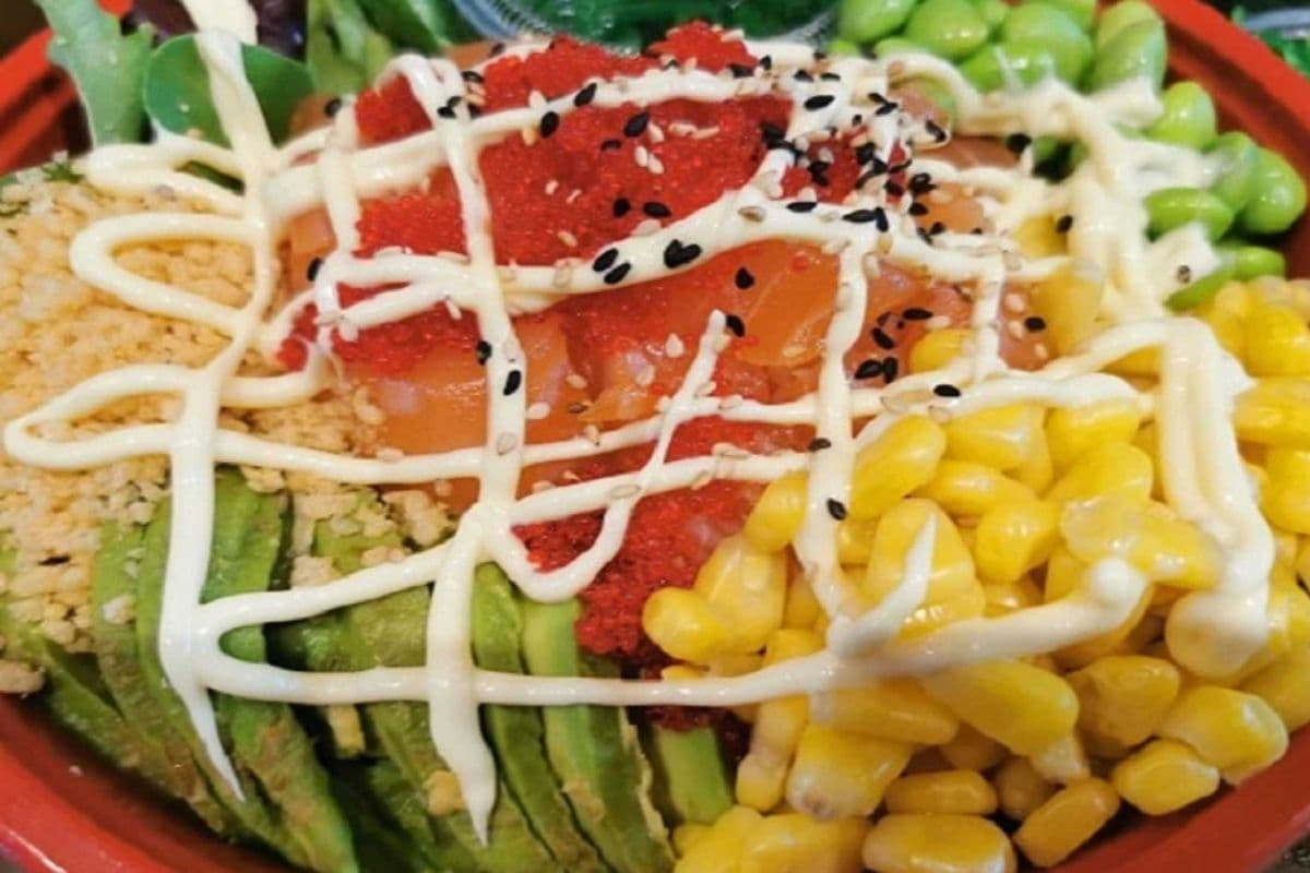 Spicy Salmon Poke Bowl