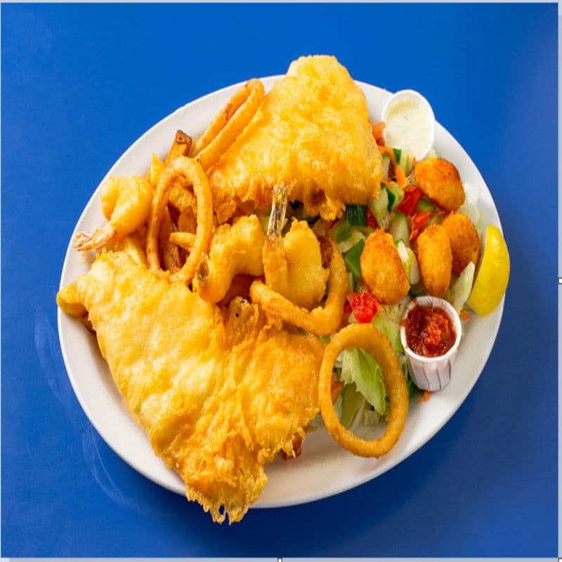 Captain George's Special with One Piece Of Halibut (1221 Cal)