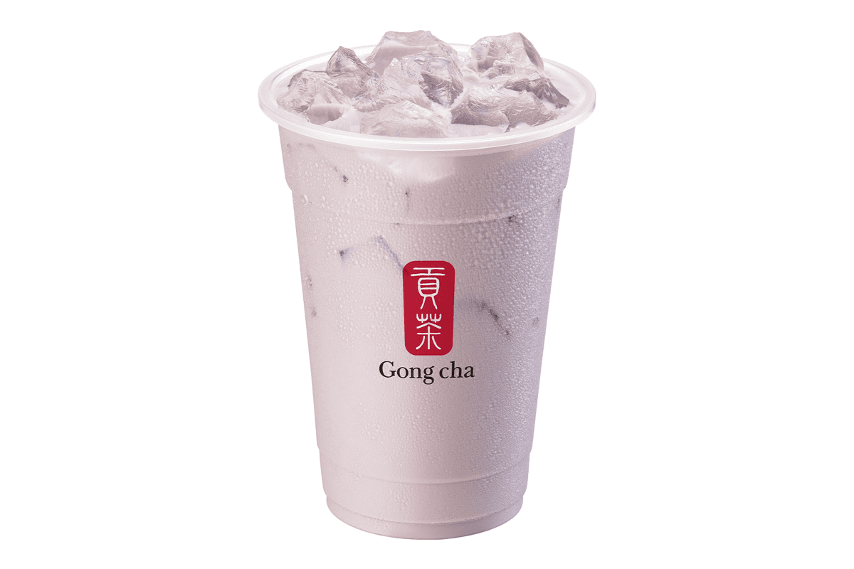 Taro Milk Tea with Pearls