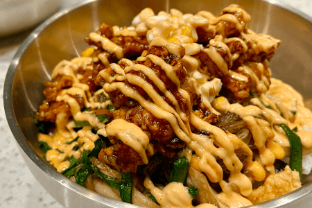 Soy Garlic Calamari Bob