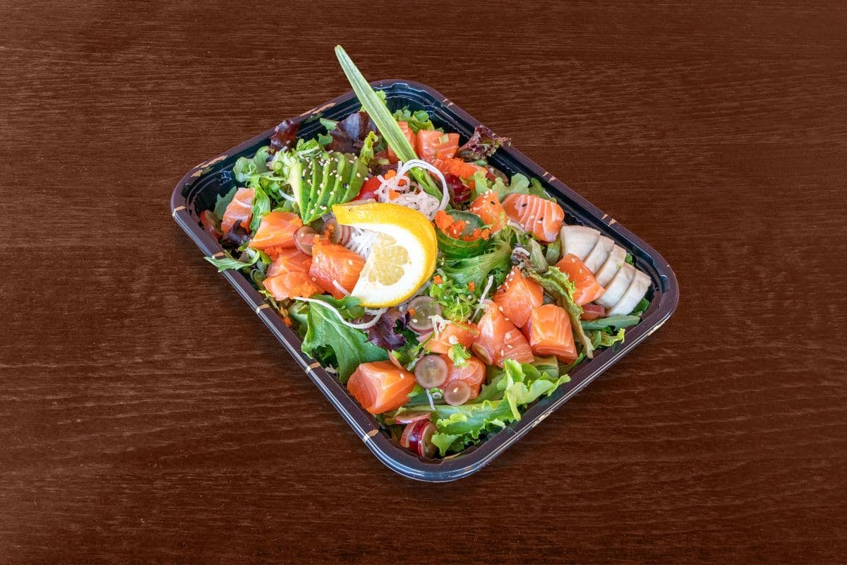 Spicy Salmon Sashimi