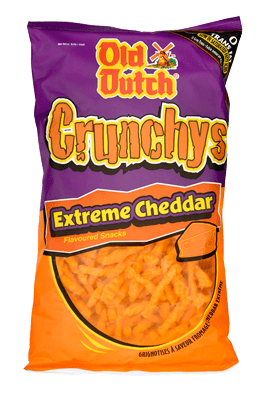 Old Dutch Crunchys Extreme Cheddar