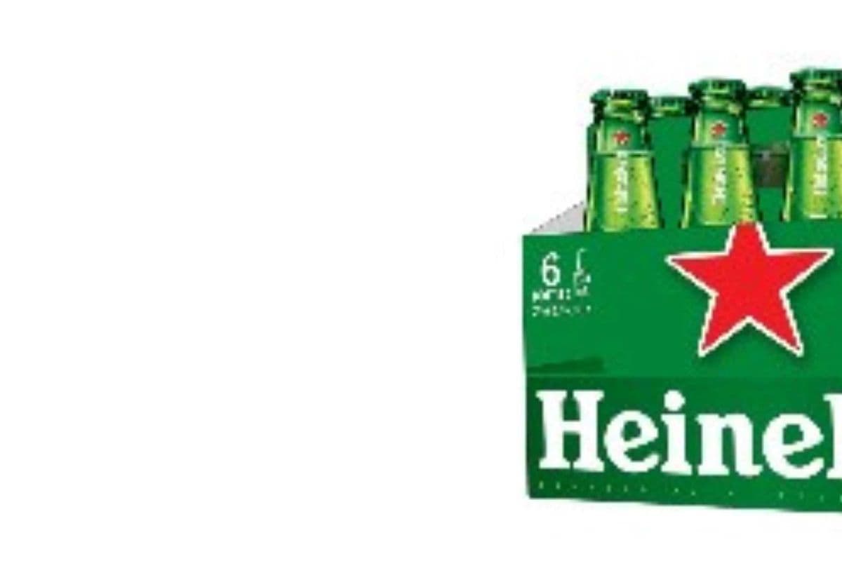 Heineken Lager 6 x 330 ML Bottles (1 x 330 ml Bottles)