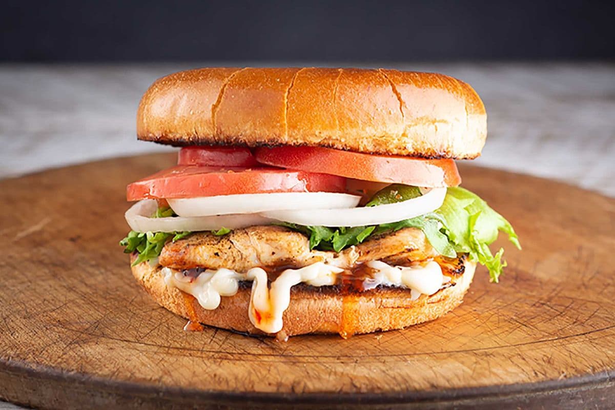 Sweet Chili Chicken Burger