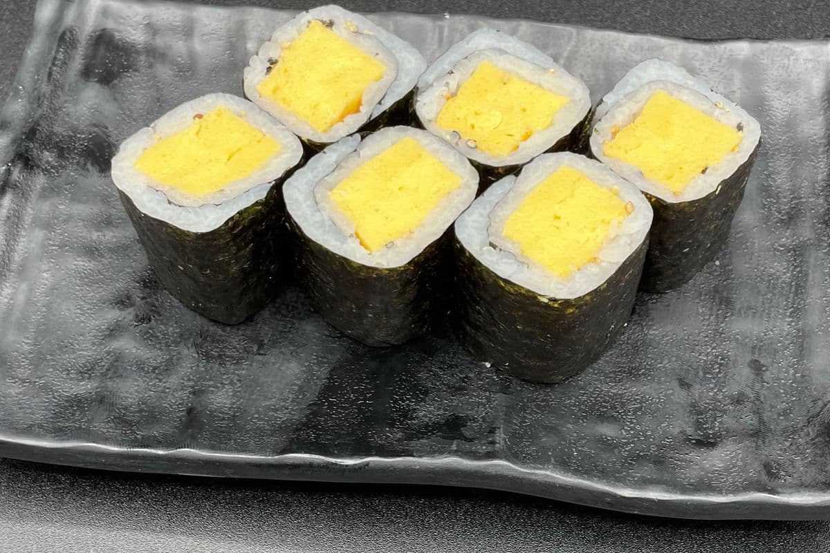 409. Sweet Egg (Tamago) Hosomaki (6 pcs)