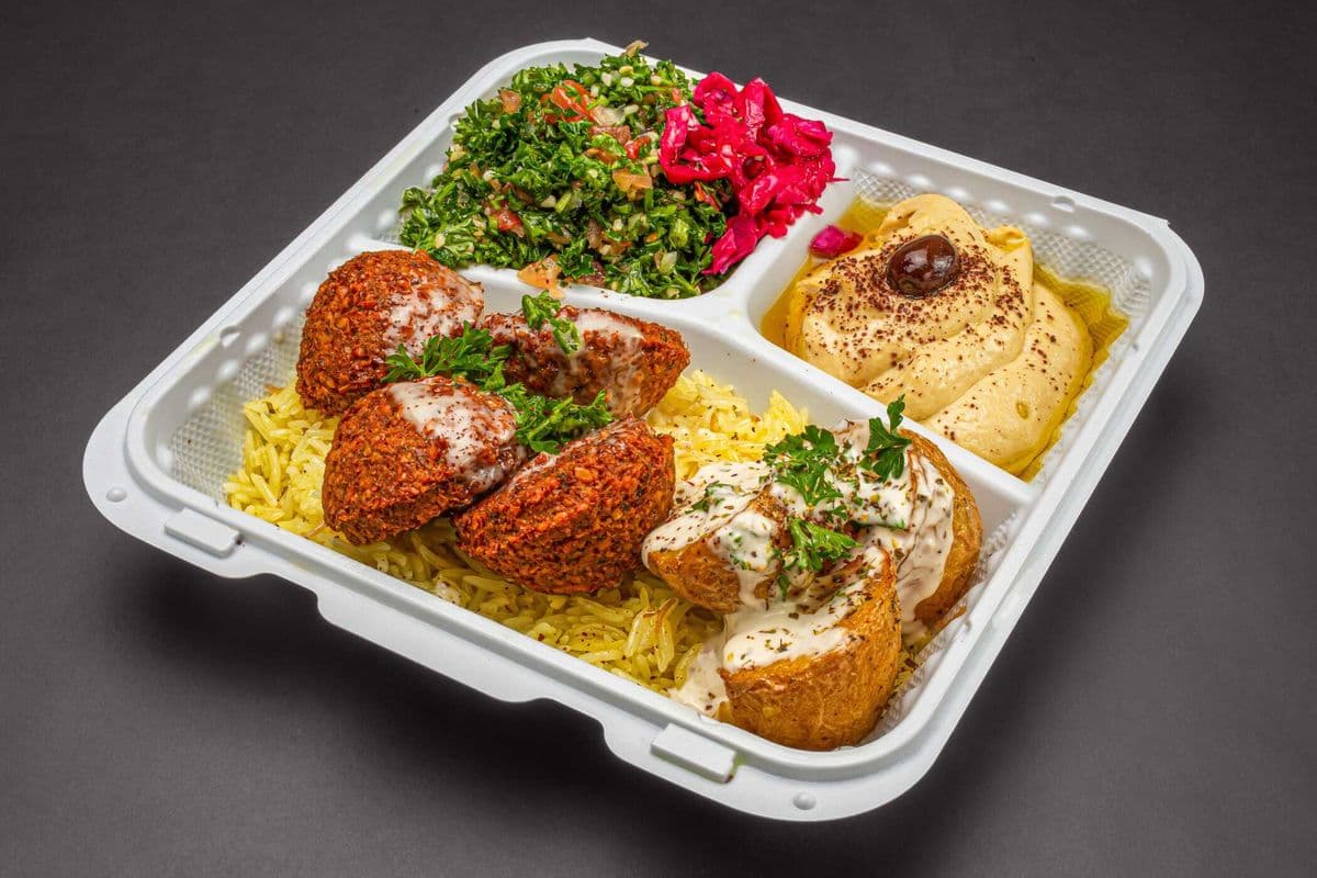 Traditional Falafel Platter