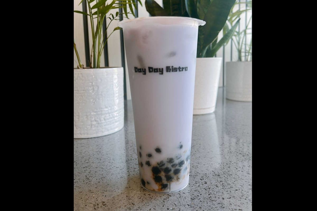 Taro Milk Tea with Pearls